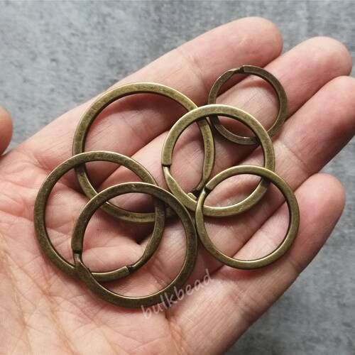 Bulk Split Key Ring Split Keyring Split Ring 35mm 32mm 30mm Etsy