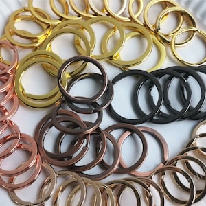 10PCS High Quality Split Ring Split Keyring