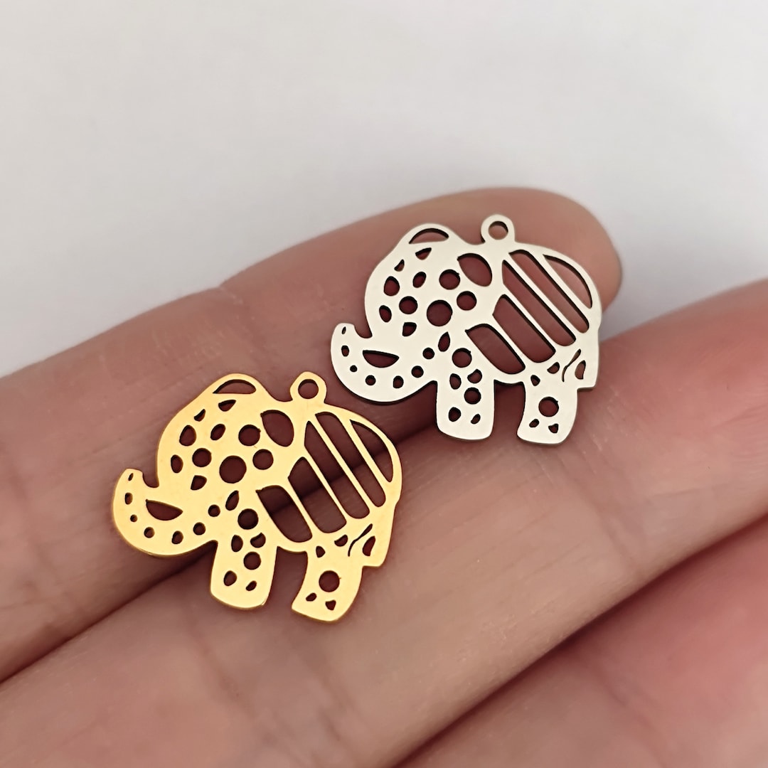 ZakiaHo Collane con ciondolo a forma di elefante per donne e