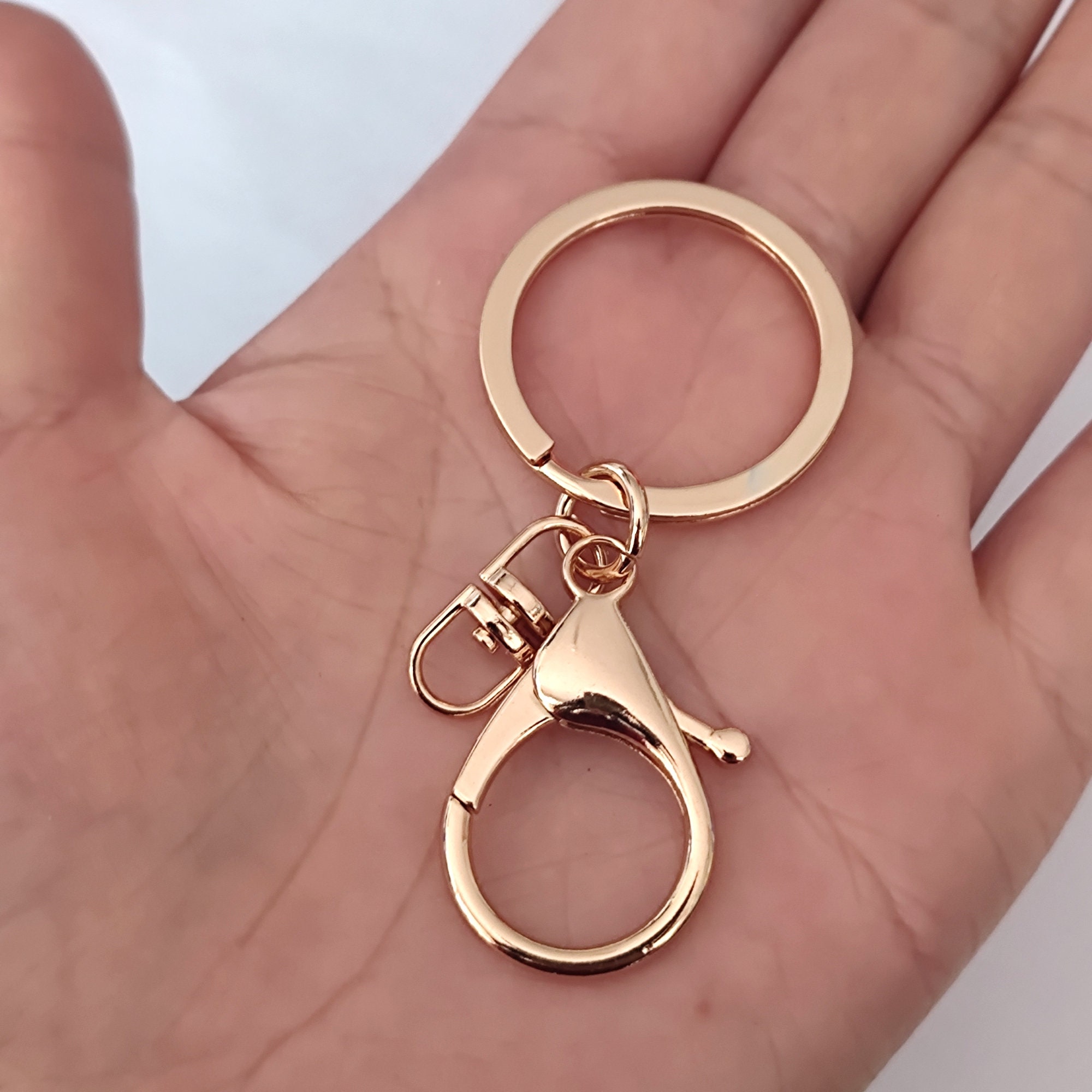 Swivel Lobster Clasp Key Ring for Keychain - Etsy