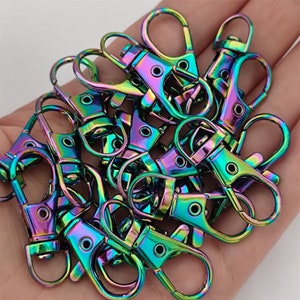 Lobster Clasp Rainbow Metal For Keychain Wholesale