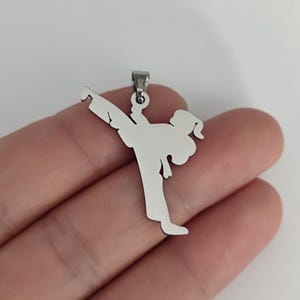 Kung Fu kampsportberlock rostfritt stål