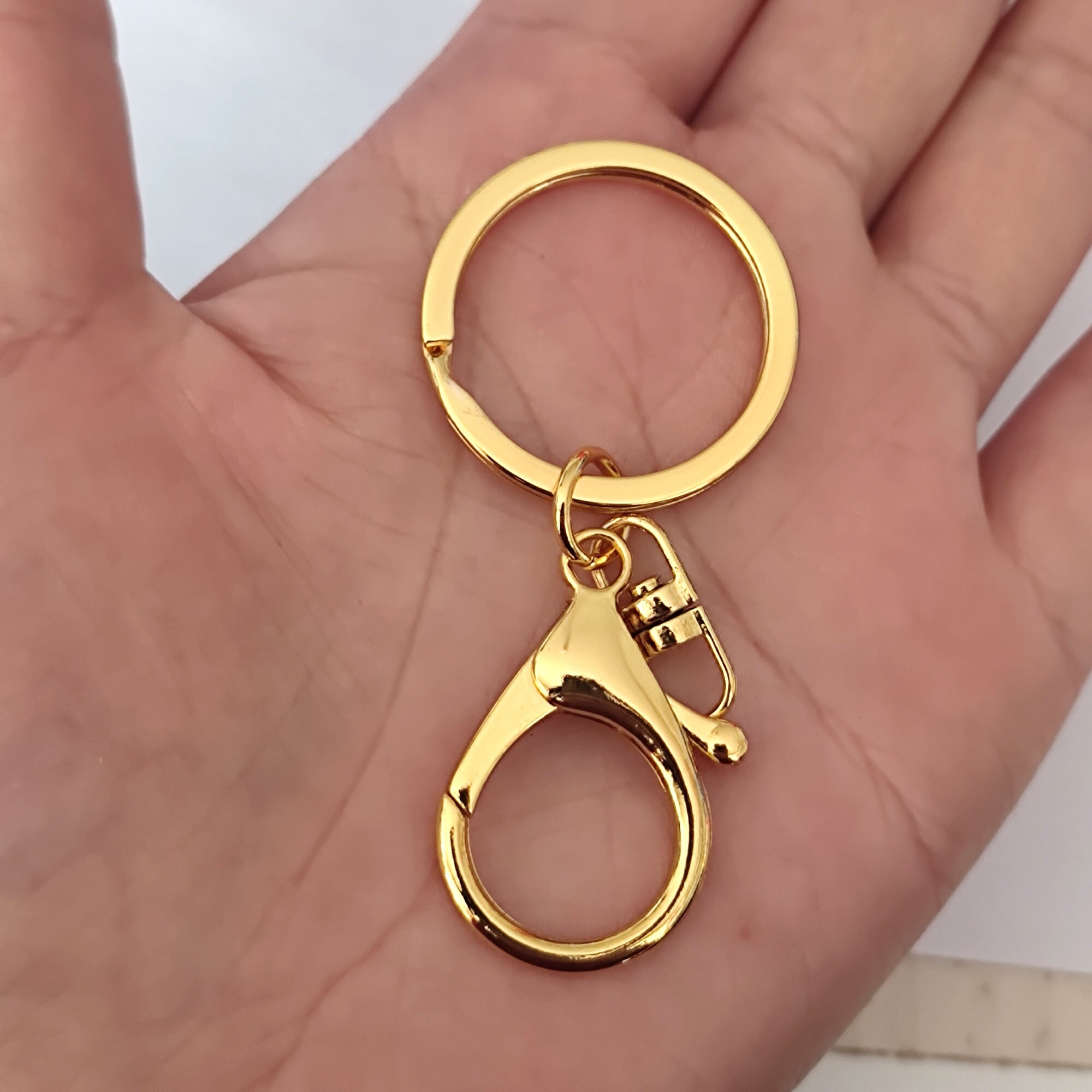 Swivel Lobster Clasp Key Ring for Keychain - Etsy