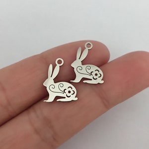 Kaninchen Charme Edelstahl Für Schmuck machen