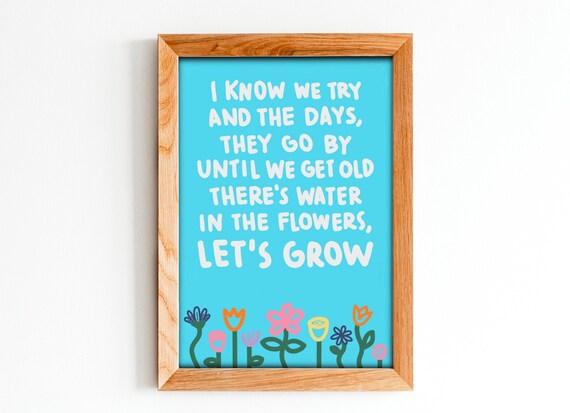 Digital Download Art Print Mac Miller Surf Lyrics Poster Etsy Ireland