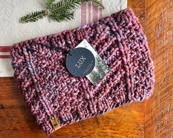 Handmade LUX Cowl/ 100% merino wool