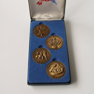 アメリカ合衆国建国200年記念 メダル【松本徽章】純銀 シリアル番号