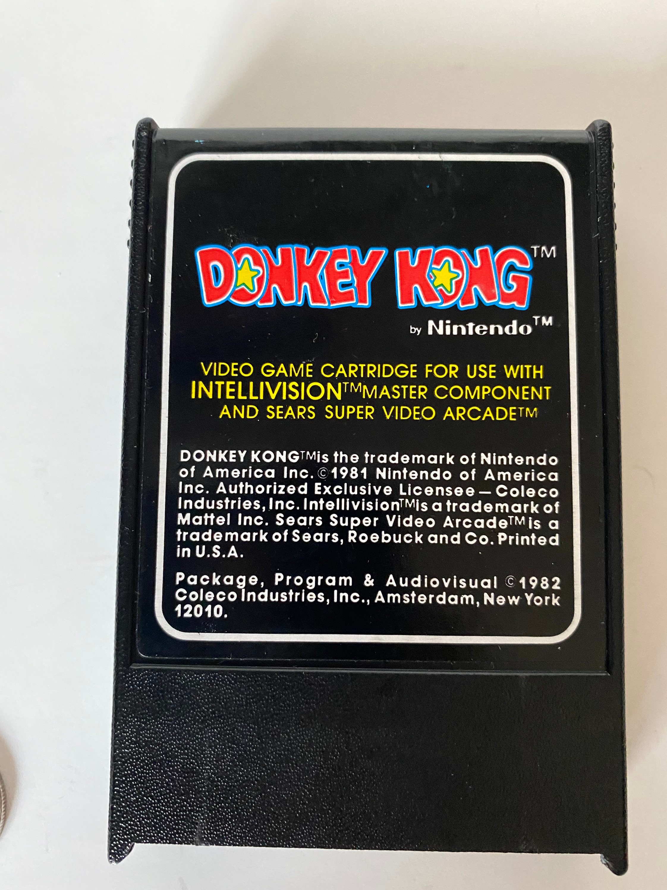 Vintage Donkey Video Old School Nintendo Game - Etsy Ireland