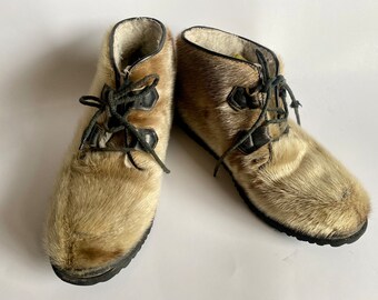 Vintage Blondo Winter Boots Rare Womens Fur Winter Boots Warm Arctic Fur Winter Boots Women s US 8 Fur Boots Genuine Fur Footwear