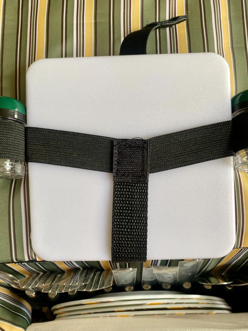 Cooler Picnic Bag Set, Cotton Traders Picnic Bag for 4 Ppl, Food