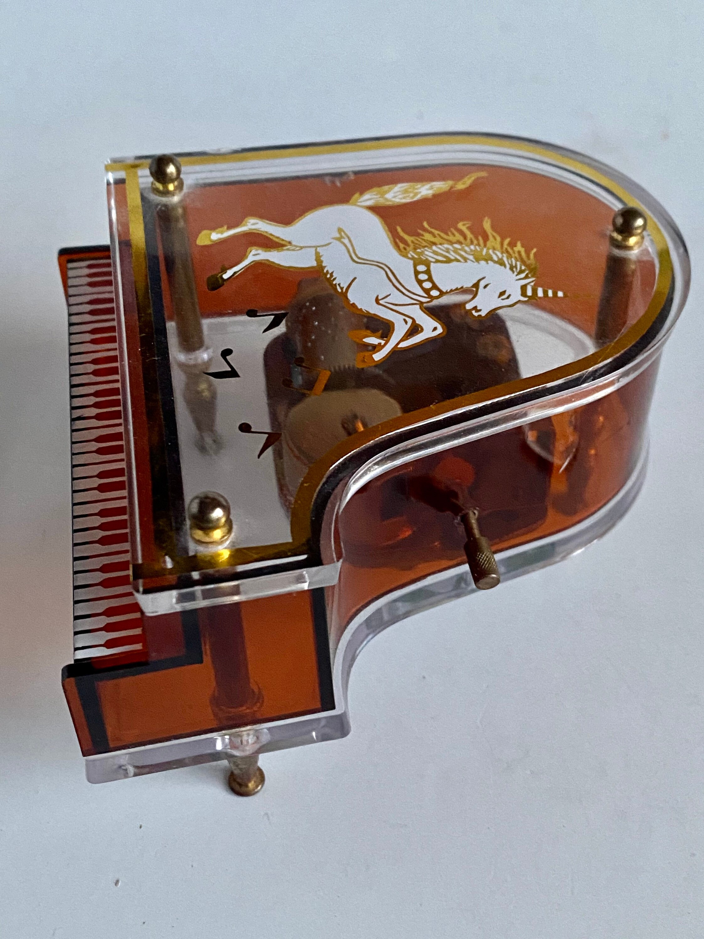 Vintage Tokiwa Grand Piano Box Vintage Grand Piano Music Box Etsy