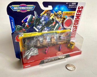 Micro Machines Transformers Revenge Of The Fallen Set, Transformer Vehicles, Autobots Decepticons Vehicle Miniatures, Transformer Display