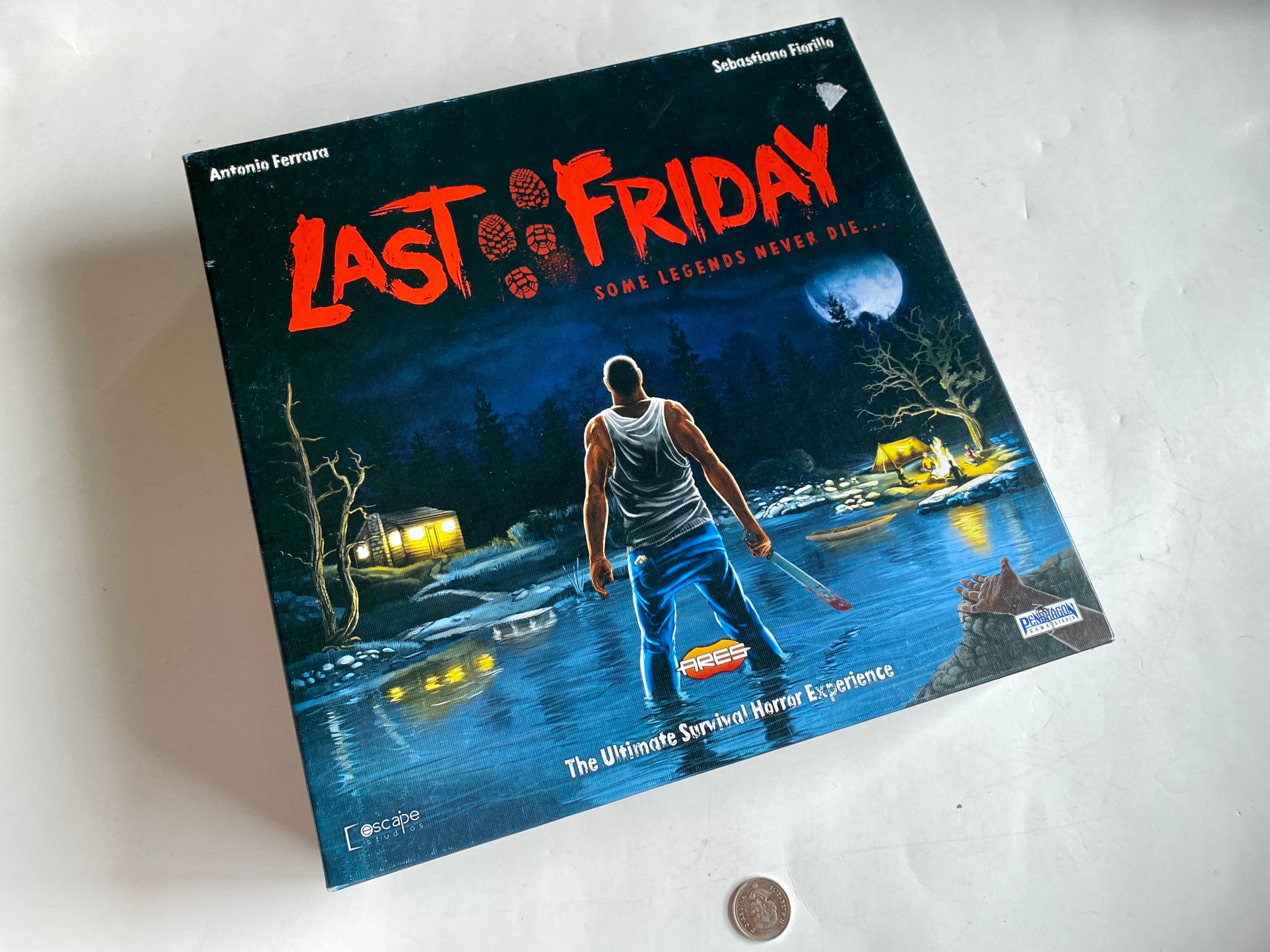 Last Friday' - A Friday the 13th-inspired slasher board game