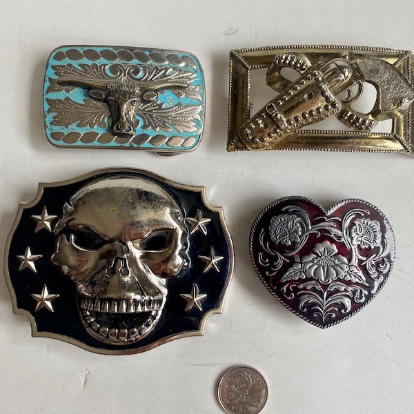 huge belt buckle