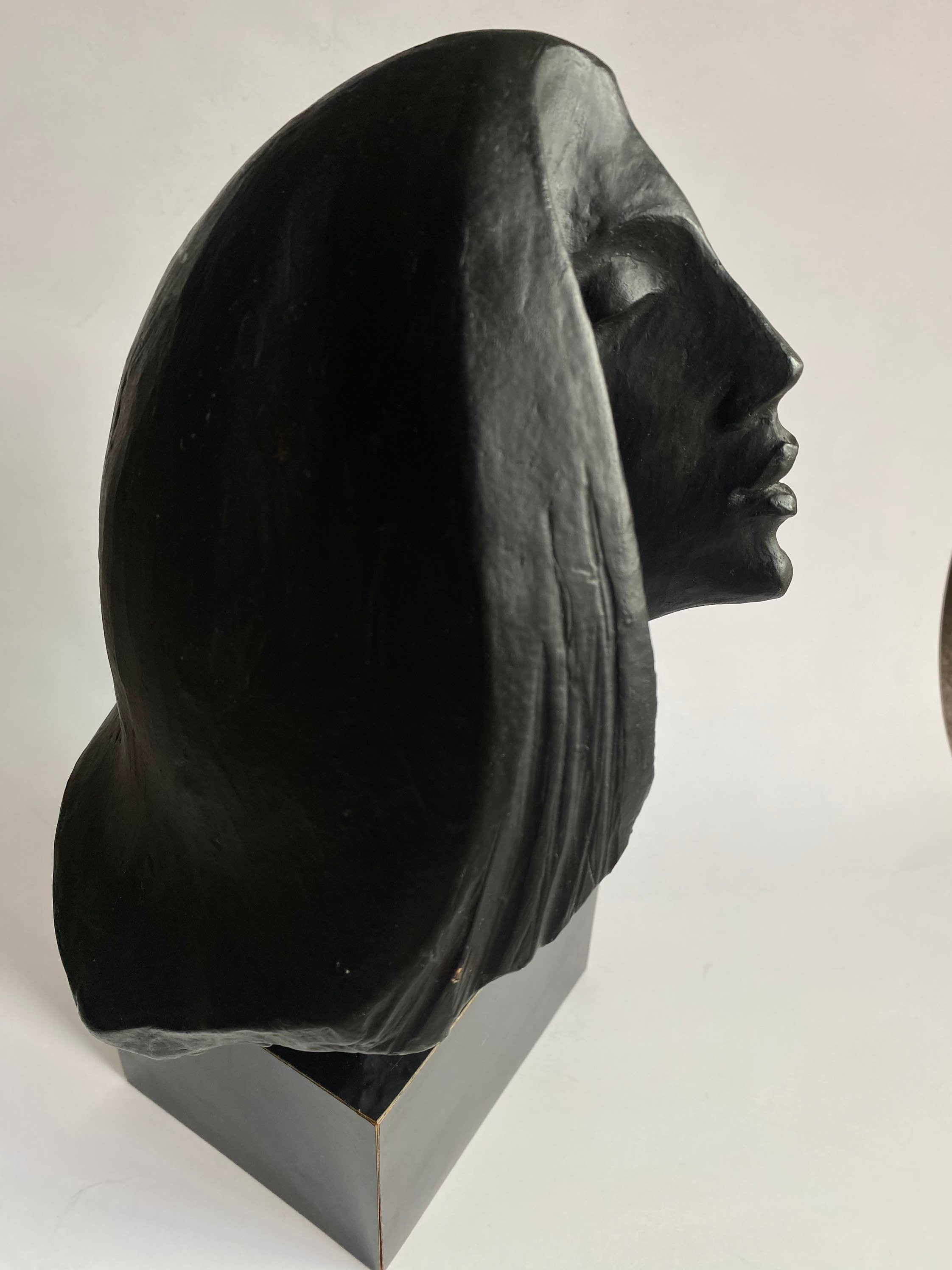 Vintage Woman's Bust Sculpture, Star Gazer Desktop Sculpture Vintage Woman's Bust Sculpture, Star Gazer Desktop Sculpture
