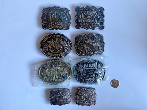 Vintage Rodeo Belt Buckles Collectible Rodeo Belt Buckle
