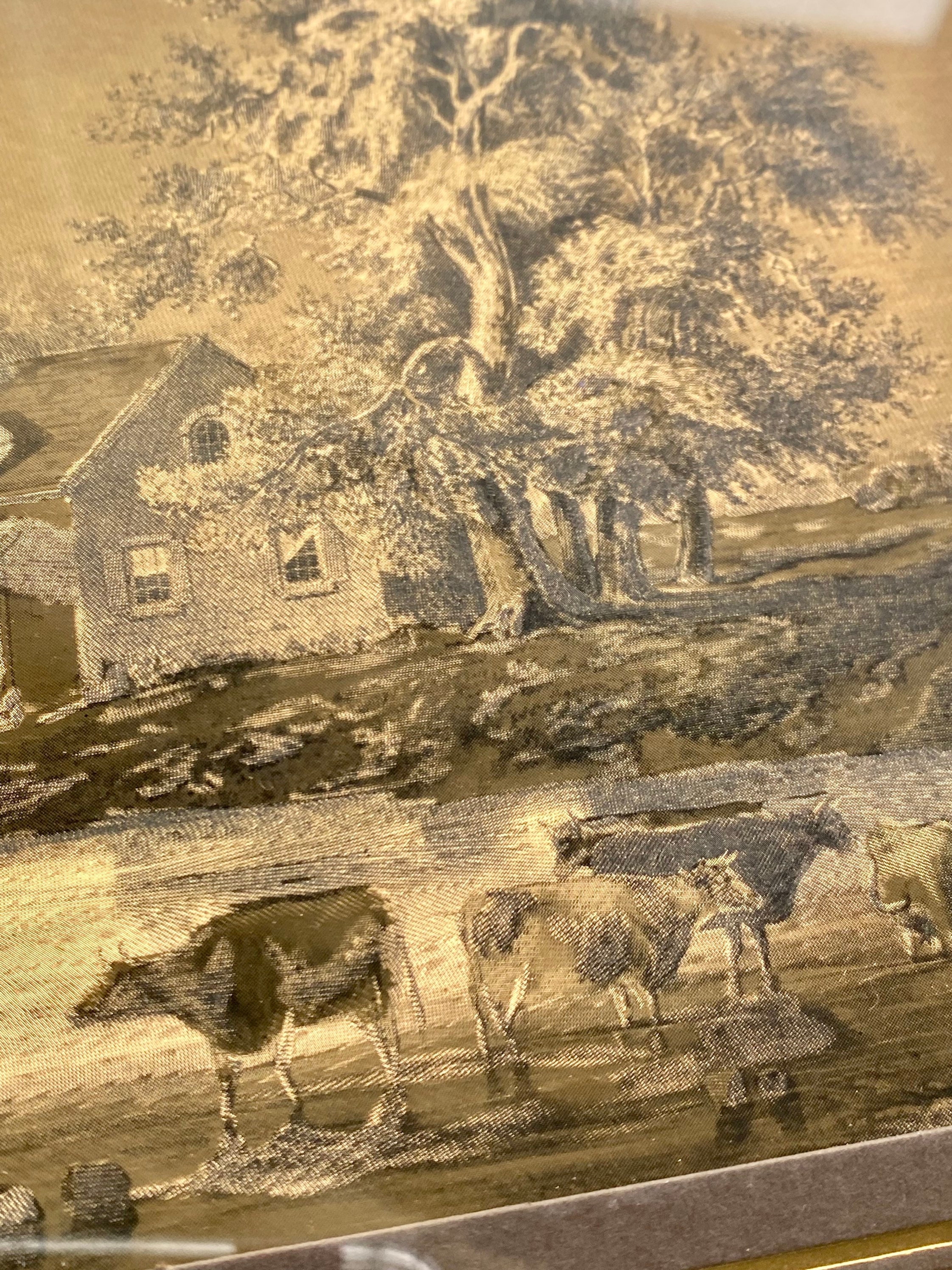 Vintage Foil Art Print Holographic Wall Art Gold Grey Foil Etsy