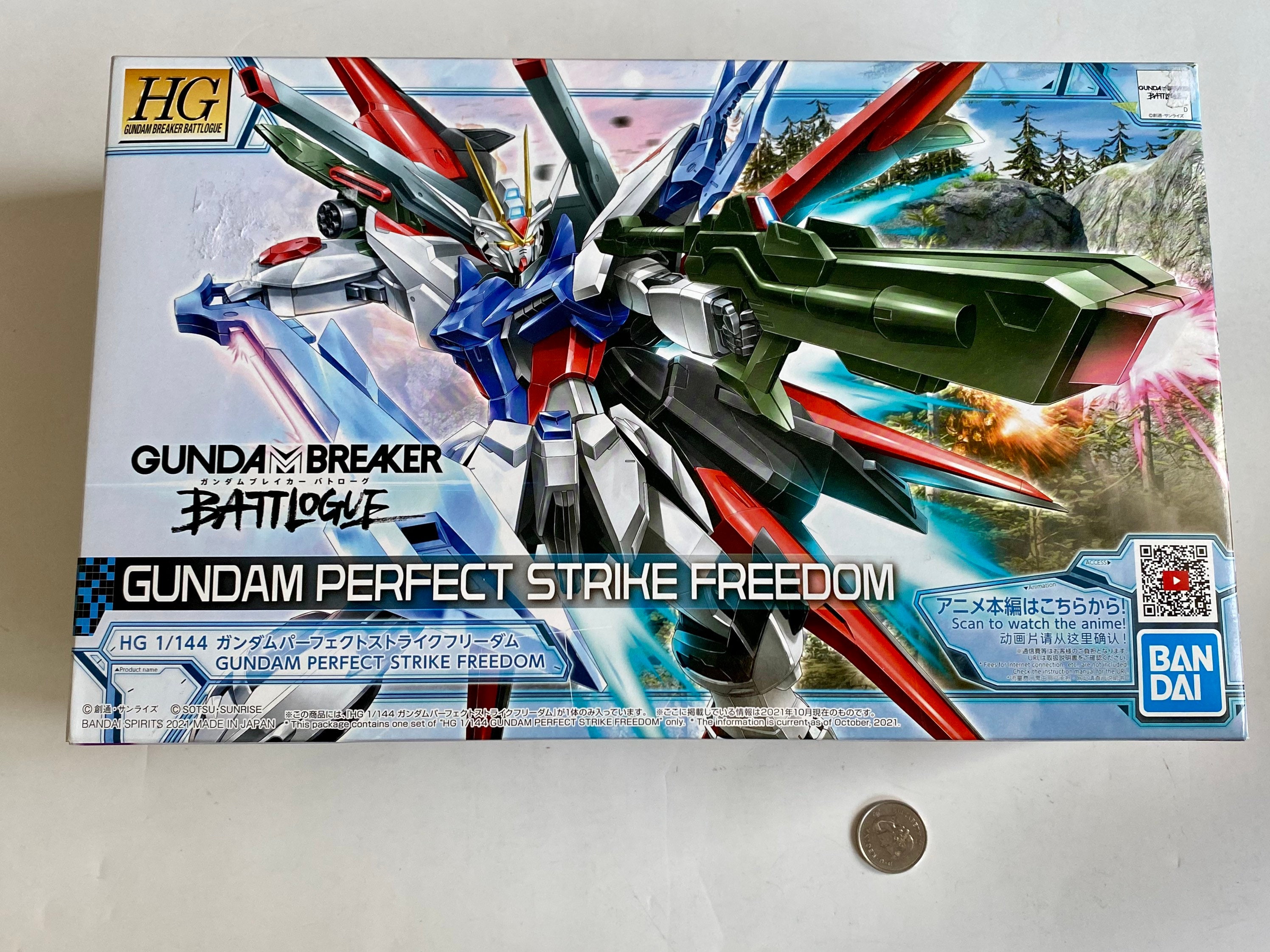 Gundam Breaker Battlogue Plastic Model Kit, HGBB 1/144 Gundam 