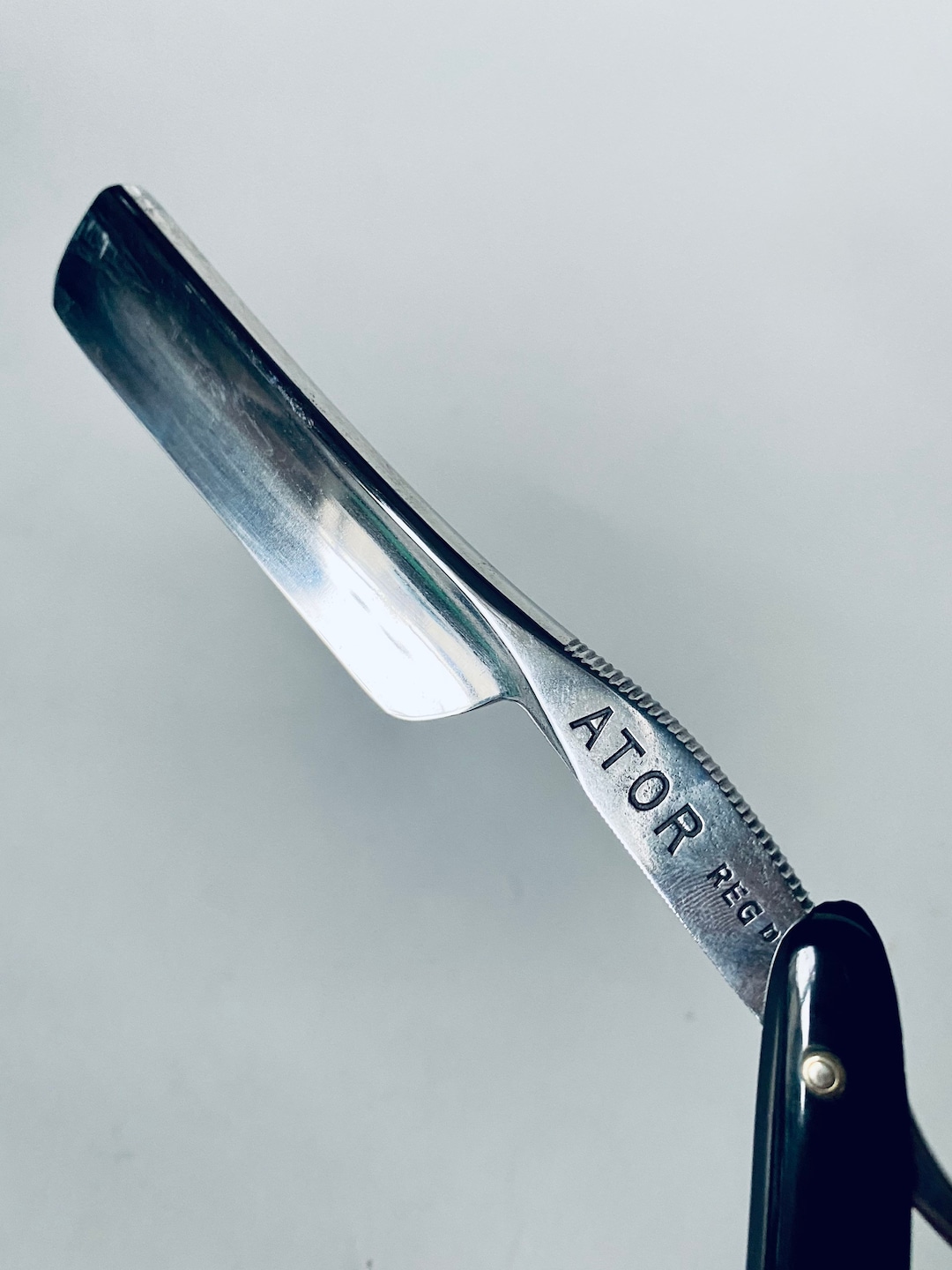 Straight Razor Blade, Vintage Barber Razor, Vintage Razor Blade ...