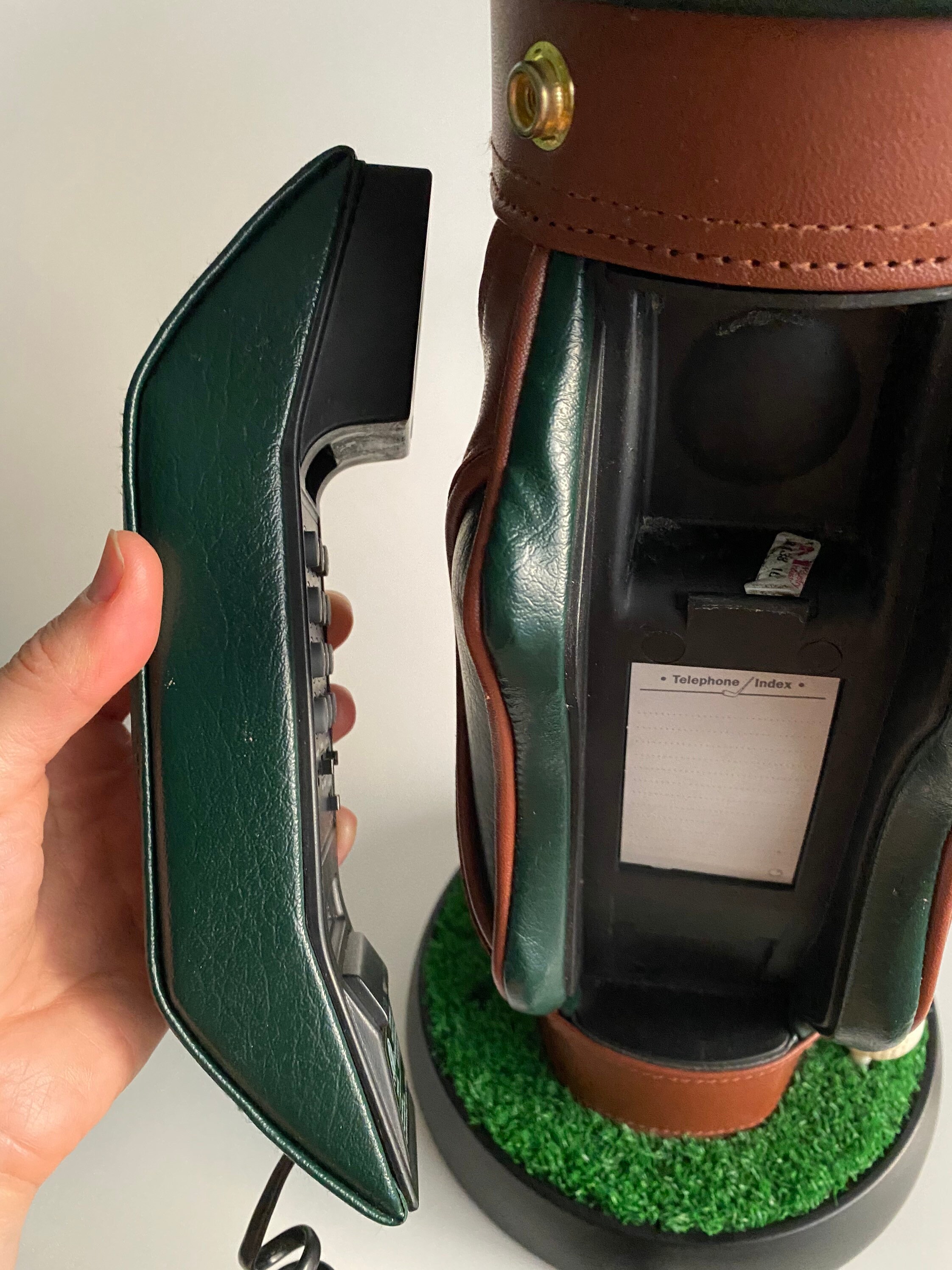 Vintage A Hole in One Golf Bag Phone Golf Themed Landline Etsy