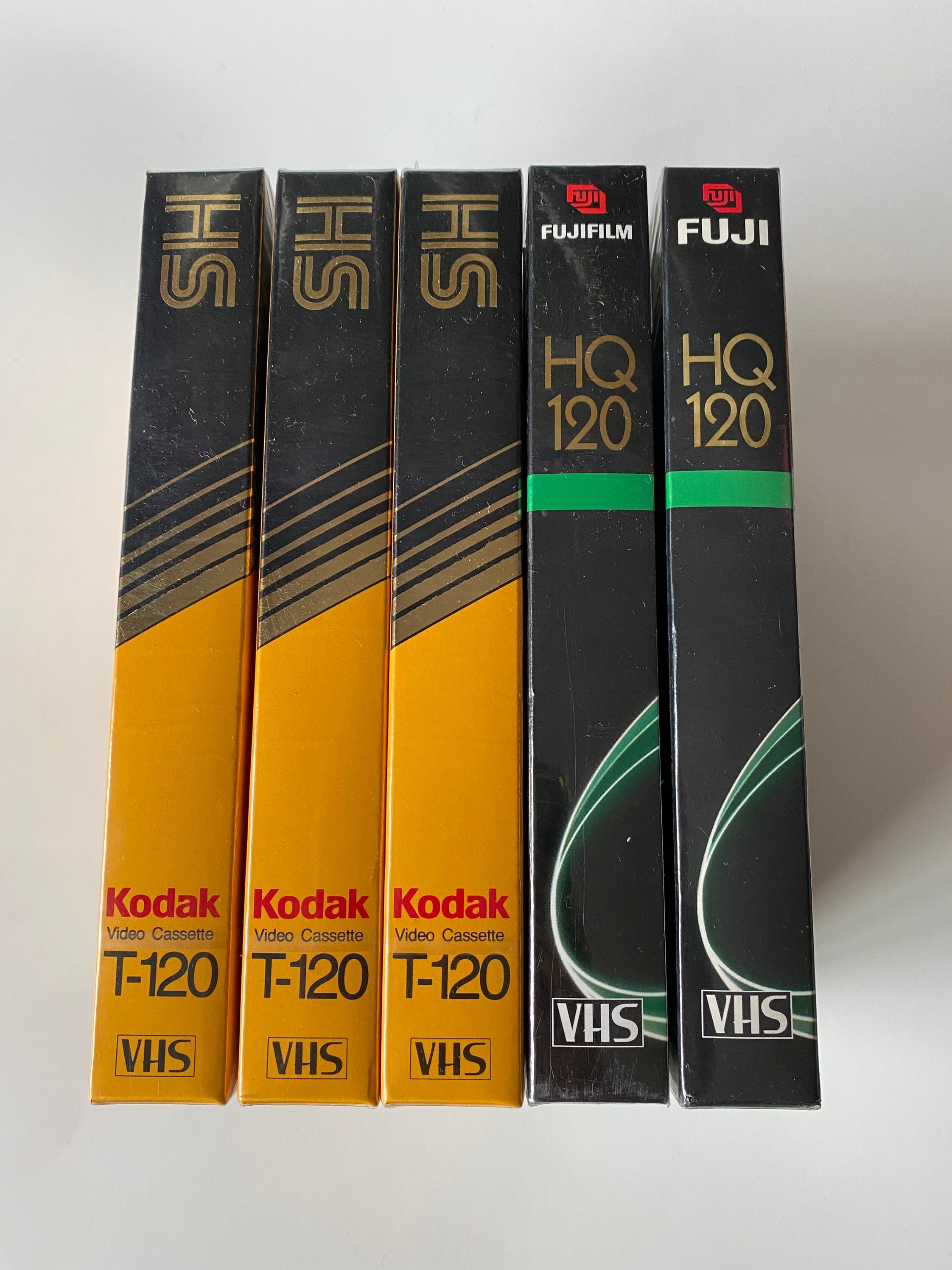 Blank Vhs Cassette Vhs Cassette Kodak Video Tape Cassette Etsy Canada