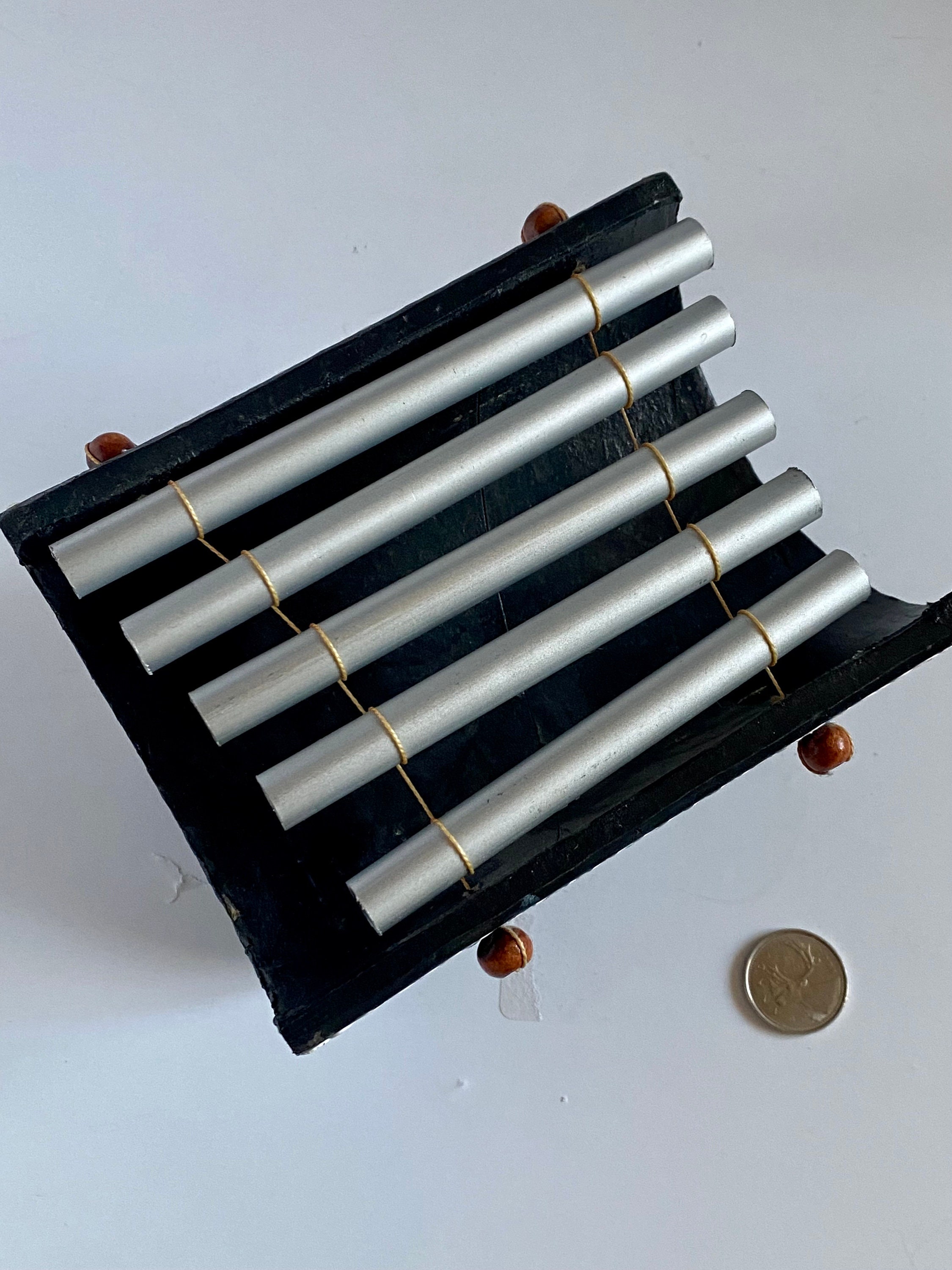 Vintage Bamboo Xylophone, Balinese Musical Instrument, Bali Percussion