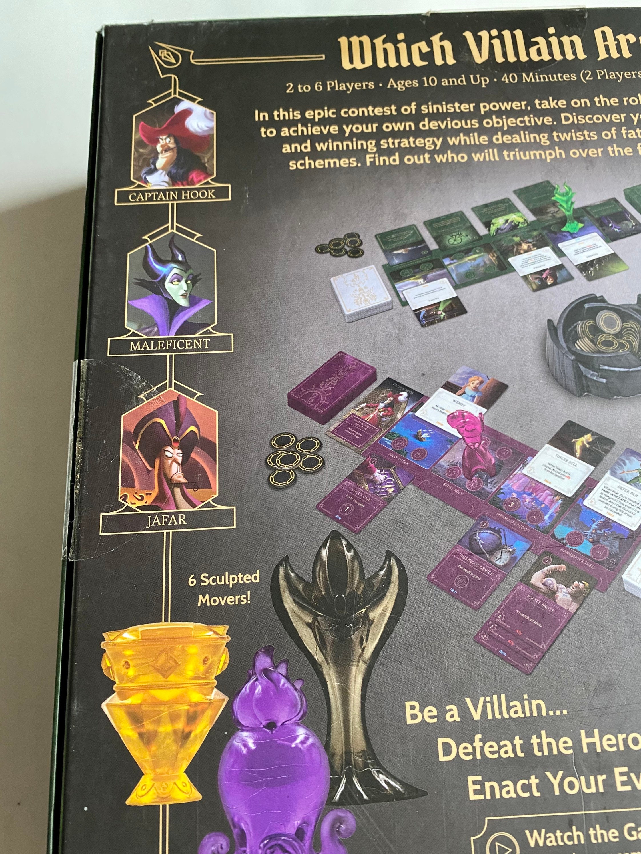 Disney Board Game Villainous Disney Board Game the Worst - Etsy