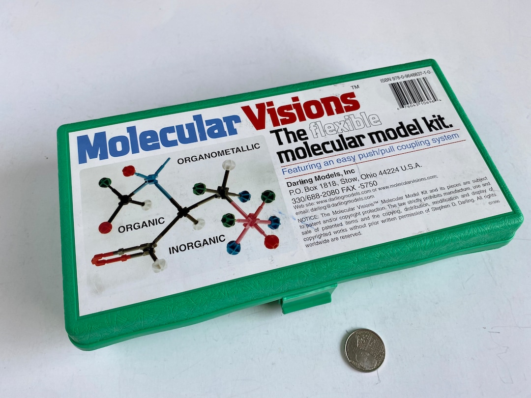 Vintage Molecular Visions Flexible Molecular Model Kit, Organic