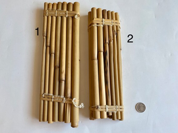 Vintage Native South American Pan Flute Andean Pipe Double Row