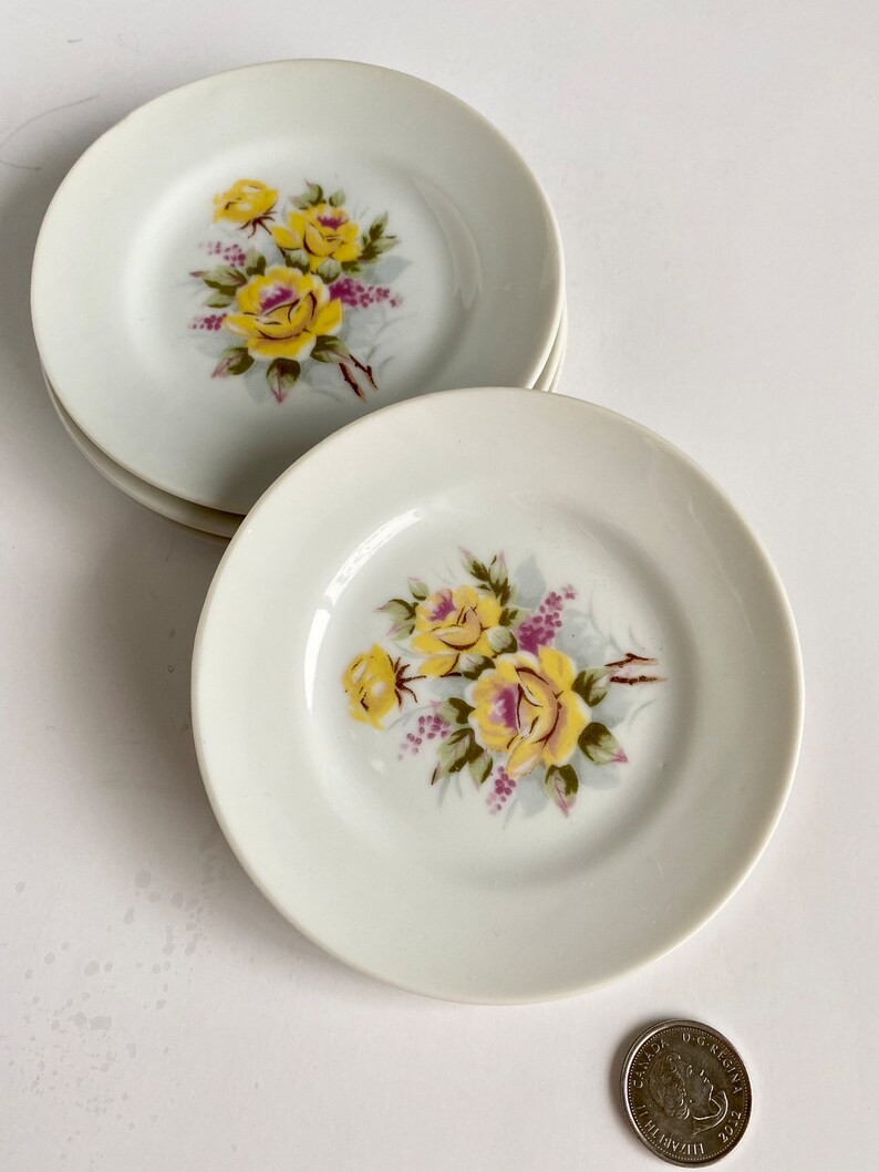 Vintage Toy China Tea Set , Doll Tea Party Mini Tea Set