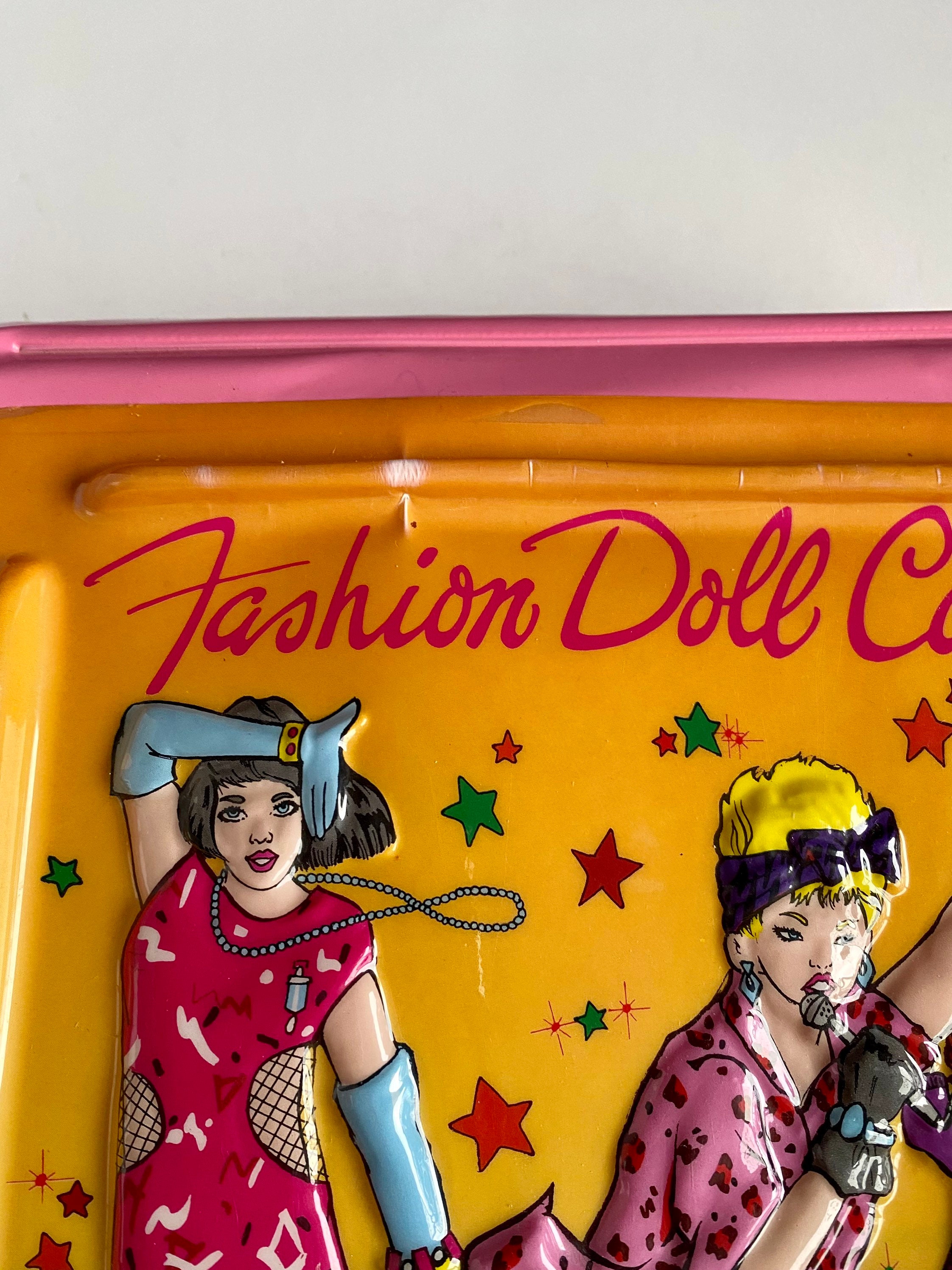 Vintage Fashion Doll Case Barbie Doll Jem Maxie Dolls