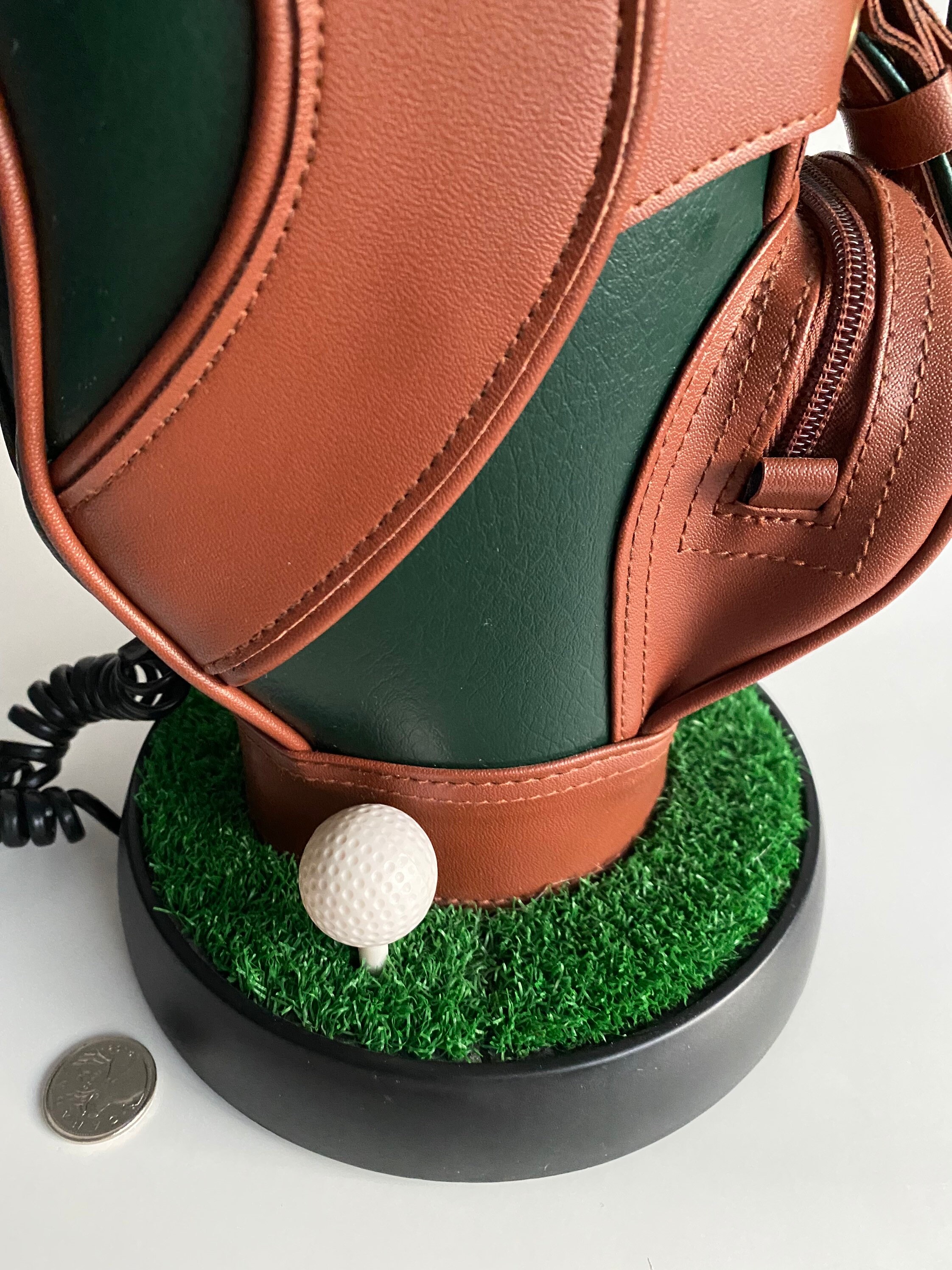 Vintage A Hole in One Golf Bag Phone Golf Themed Landline Etsy