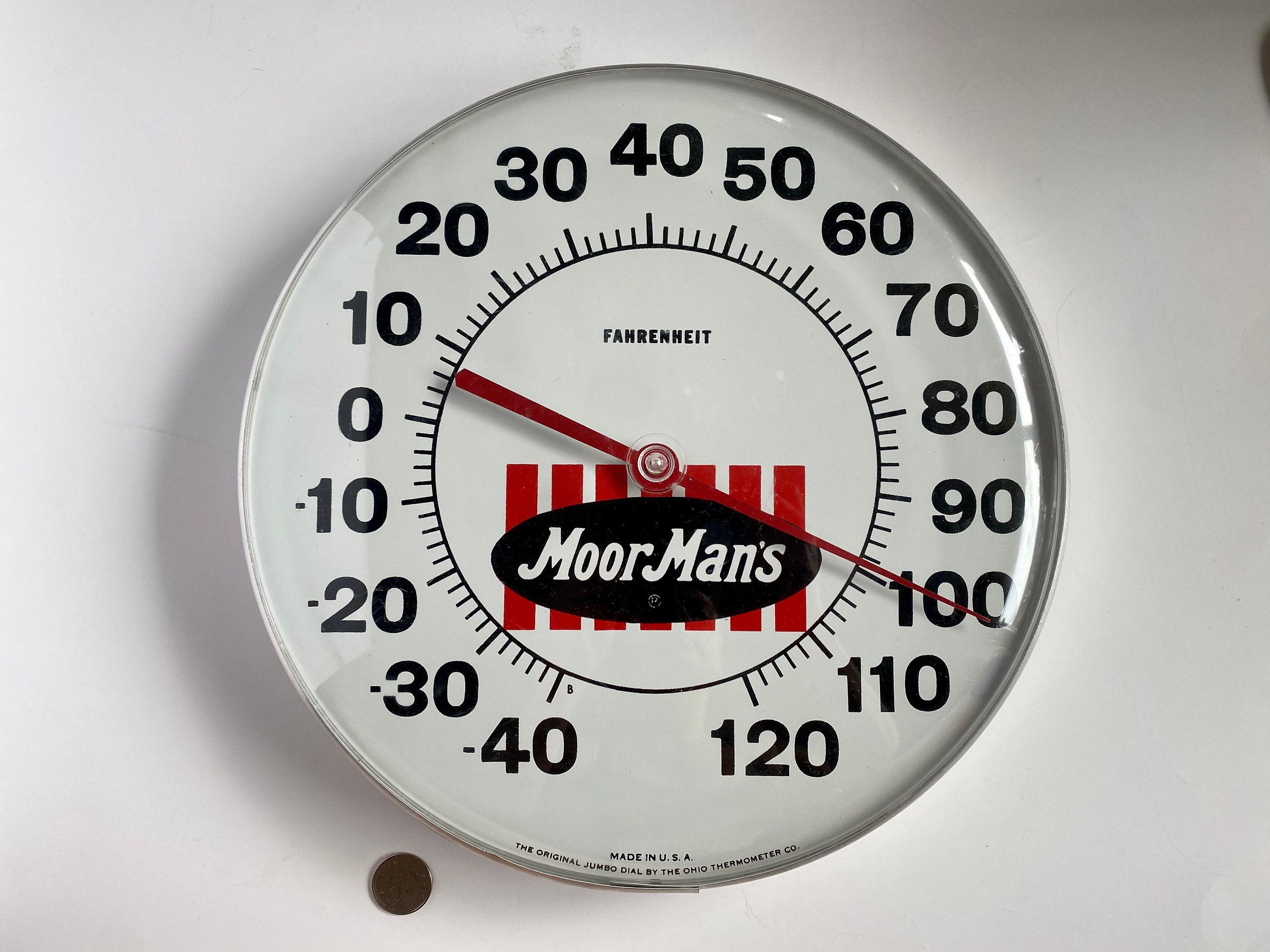 Thermomètre deco GARAGE style vintage