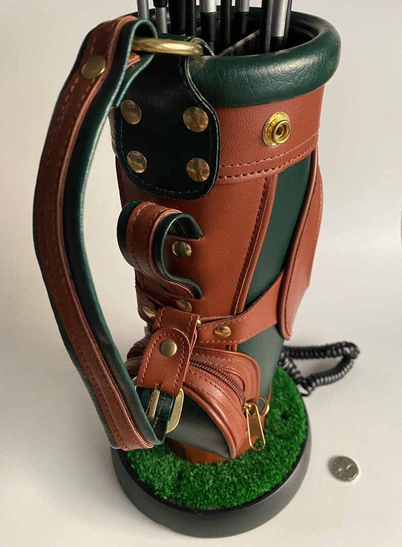 Vintage A Hole in One Golf Bag Phone Golf Themed Landline Etsy