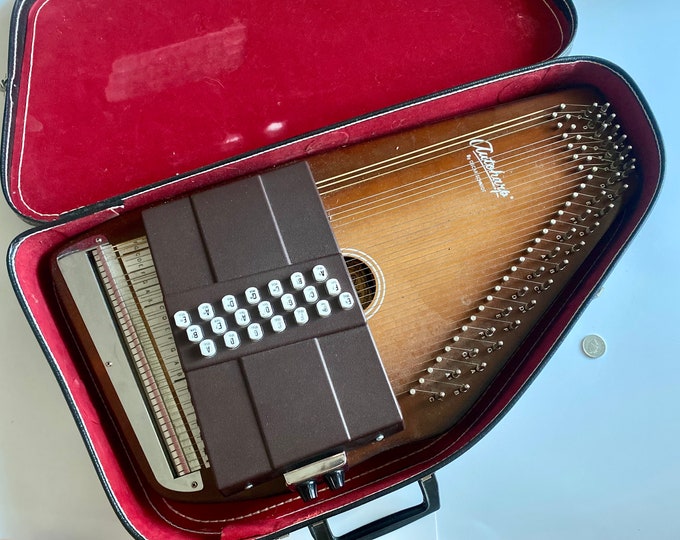 Rare Vintage String Instrument, Vintage Oscar Schmidt Instrument, Vintage Autoharp Instrument in