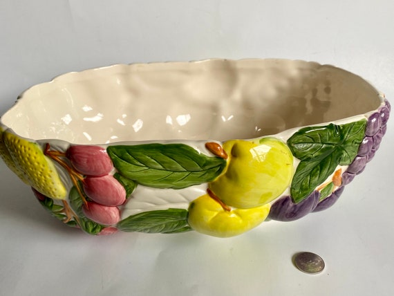 【気質アップ】 Du Fruit Vintage Jour 1980s Rare Bowl, Fruit Shafford by 家具