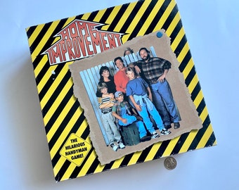 Vintage Home Improvement Board Game, TV Series Board Game, 1990s TV Show Board Game, The Hilarious Handyman Board Game, Tim The Tool Man