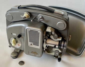 Vintage Movie Projector, 1960s BOLEX PAILLARD 18-5 8MM Projector, Swiss Made Movie Projector, 60s Projector