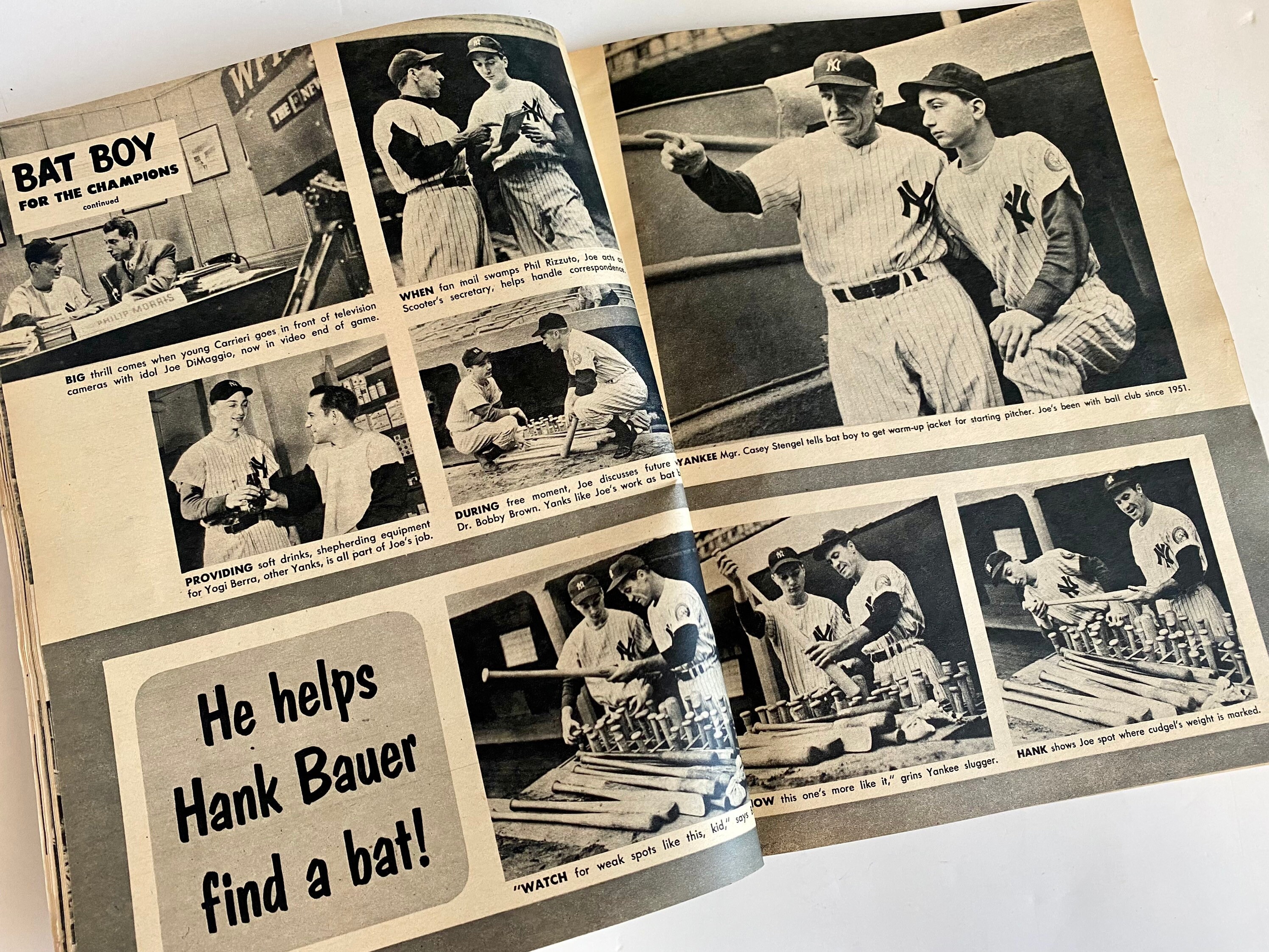 Vintage Baseball Magazines 1950s Collectible Baseball Etsy