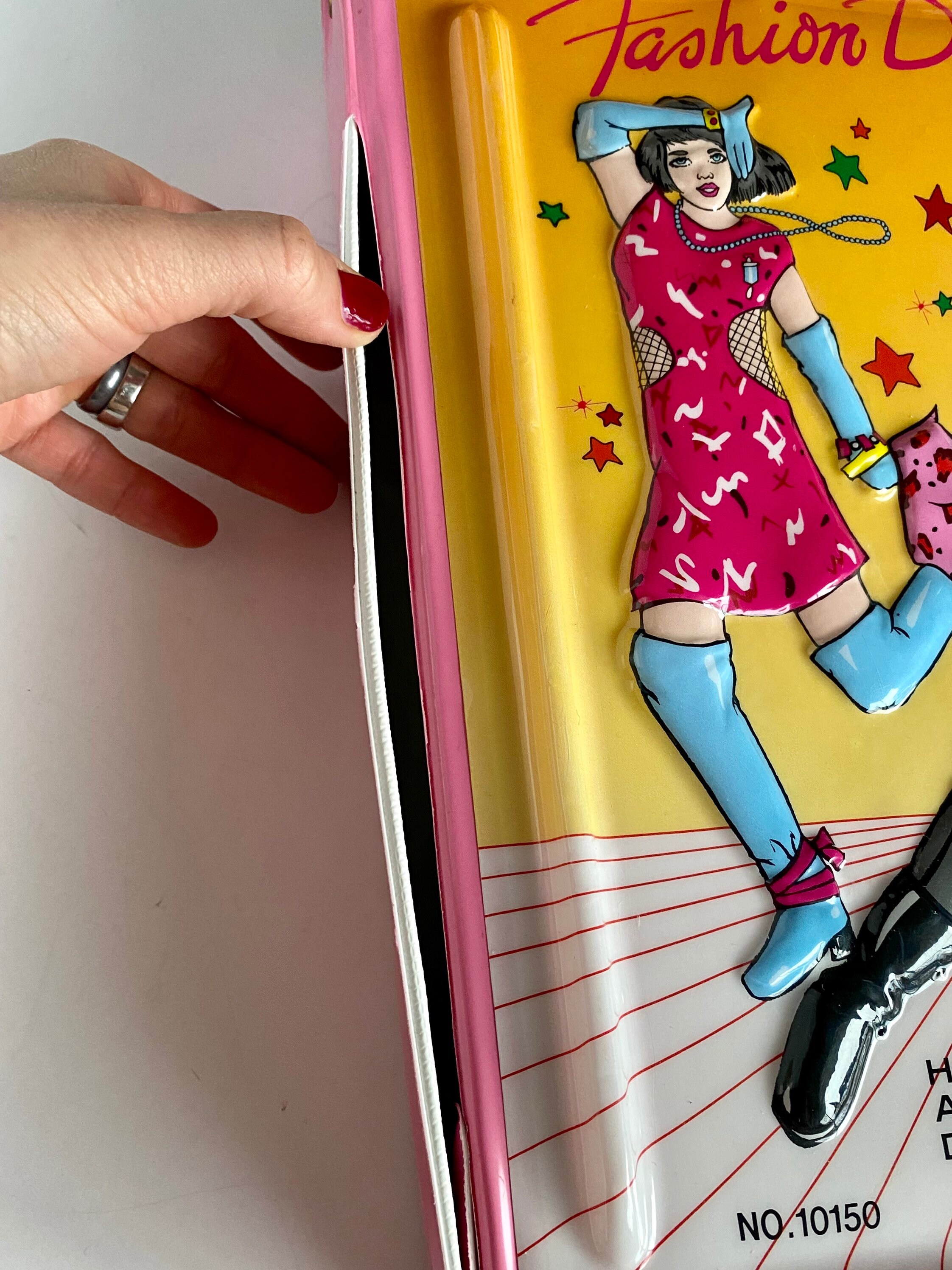 Vintage Fashion Doll Case Barbie Doll Jem Maxie Dolls