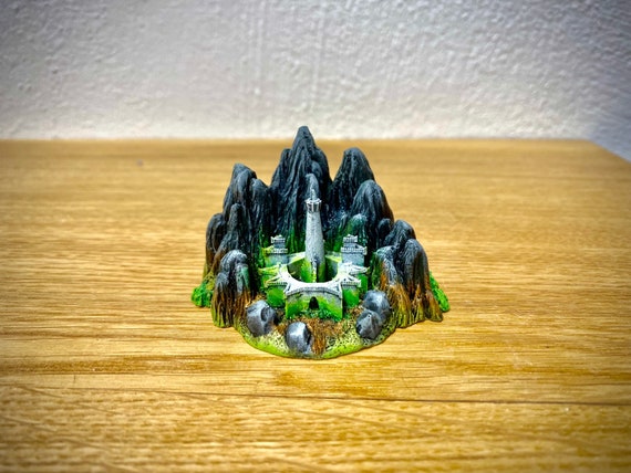 Dark Morgul castle miniature for board games