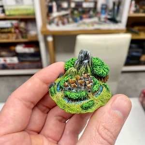 Brea City Miniature for board games like War of the Ring