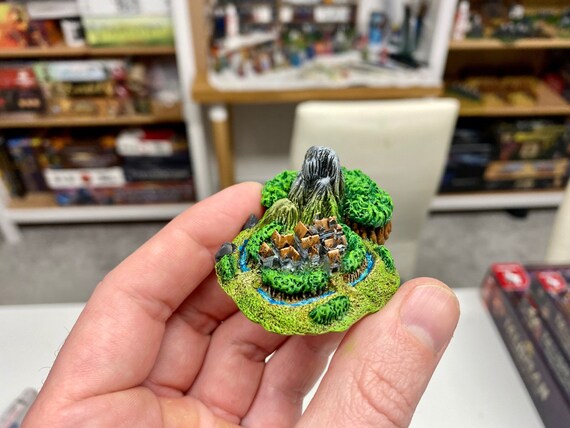 Brea City Miniature for board games like War of the Ring