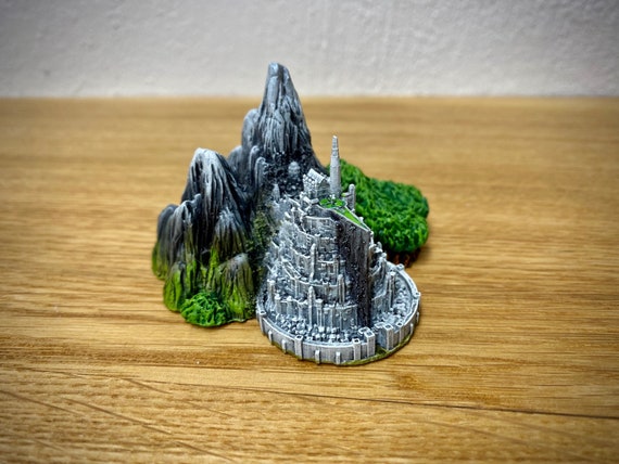 White city miniature for board games
