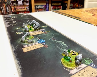 Island Set (3 pieces) compatible with The Witcher Old world board game Skellige or others