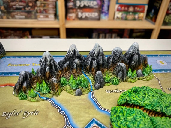 Northern Darkwood miniature for board games (detailed version)
