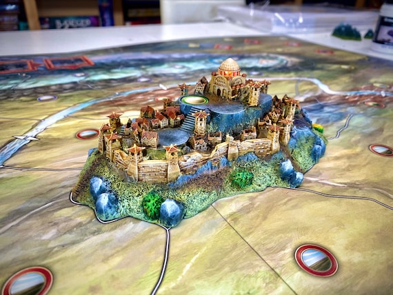Center city miniature compatible with Battle of five Armies board game