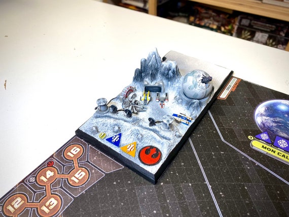 3D Rebel Outpost Variant 2 compatible with Rebellion Board Game