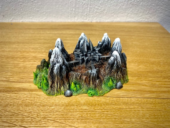 Angmer stronghold miniature compatible with War of the Ring