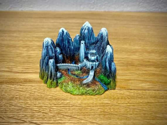 Helms Castle miniature for board games